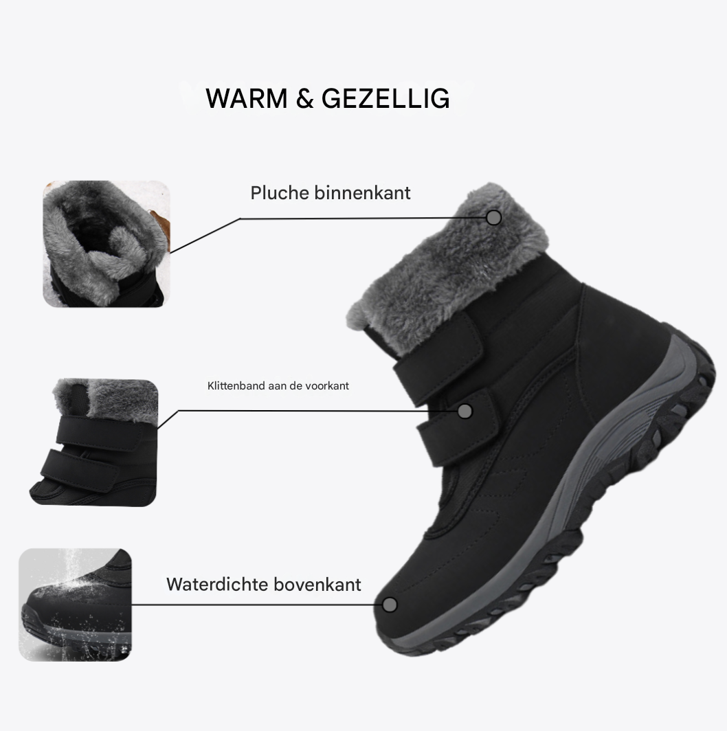 Women’s Orthopaedic Snow Boots – Warm, Waterproof, Non-Slip Winter Footwear