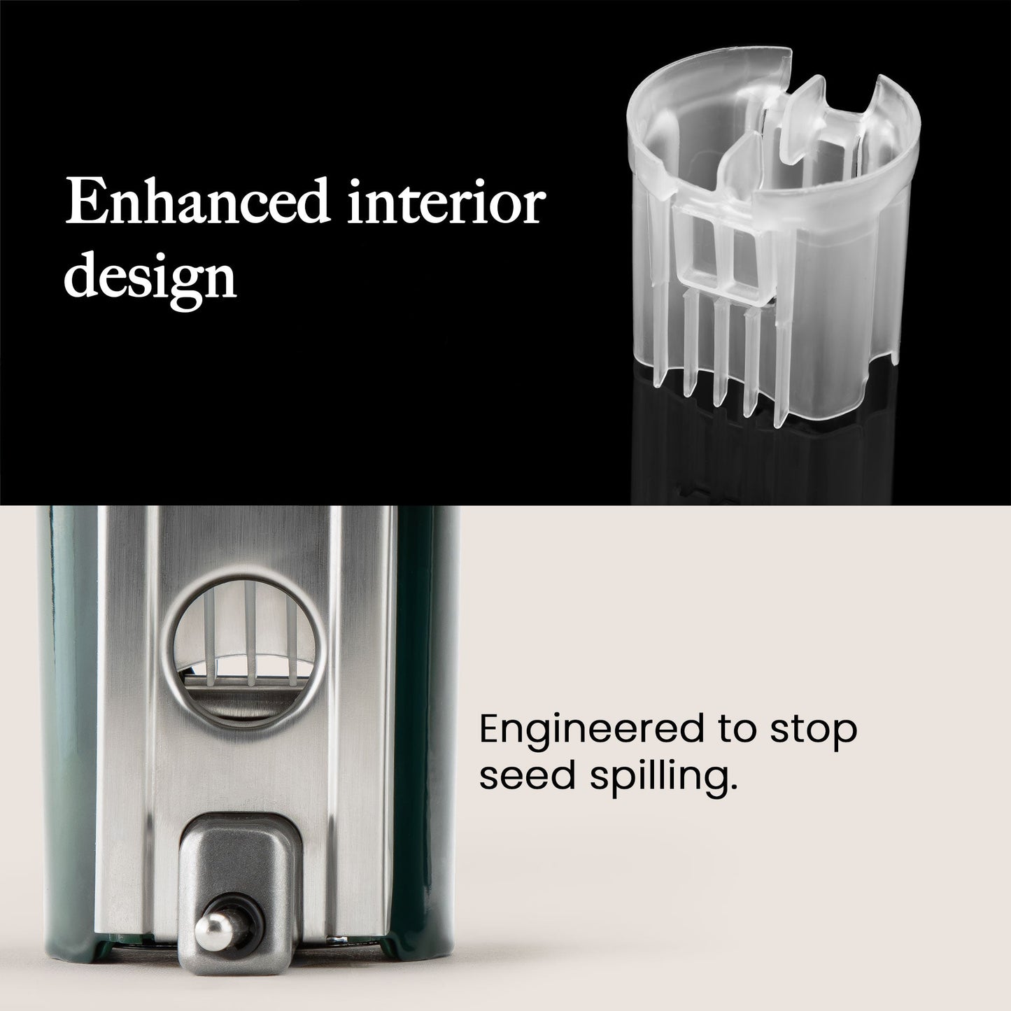 Squirrel Proof Bird Feeder | Metal Hanging Feeder | Weatherproof Seed Feeder