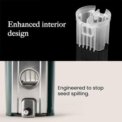 Squirrel Proof Bird Feeder | Metal Hanging Feeder | Weatherproof Seed Feeder