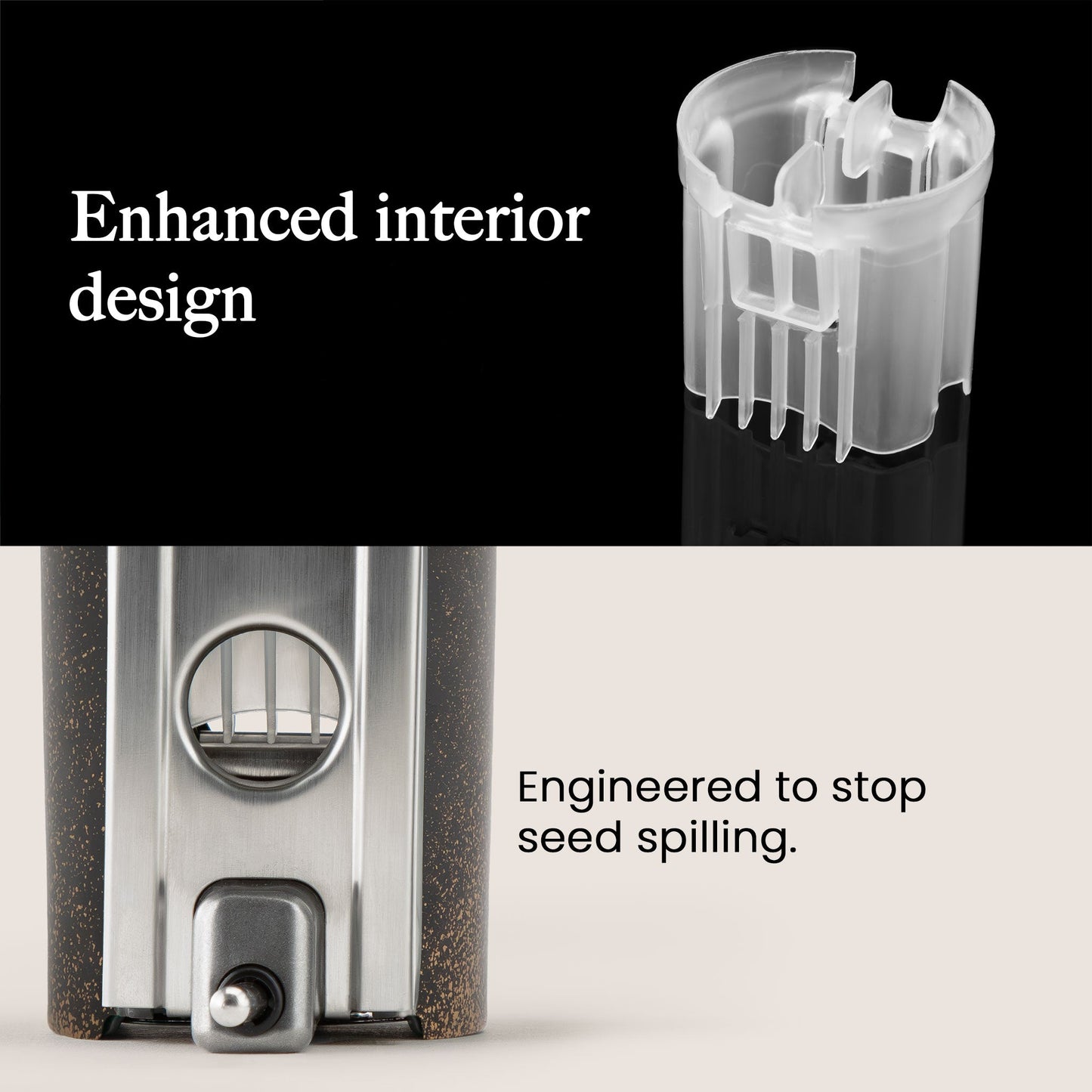 Squirrel Proof Bird Feeder | Metal Hanging Feeder | Weatherproof Seed Feeder