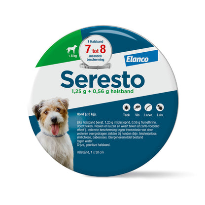 Collare antipulci e antizecche per cani di piccola taglia e cuccioli