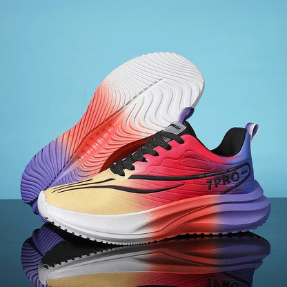 Men's Running Shoes Lightweight Large Sizes 2025 Casual Sports Sneakers Lace