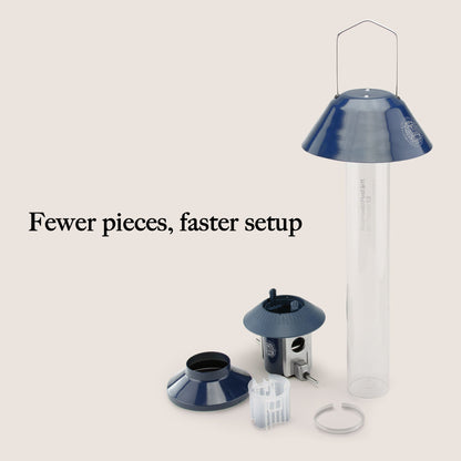 Squirrel Proof Bird Feeder | Metal Hanging Feeder | Weatherproof Seed Feeder