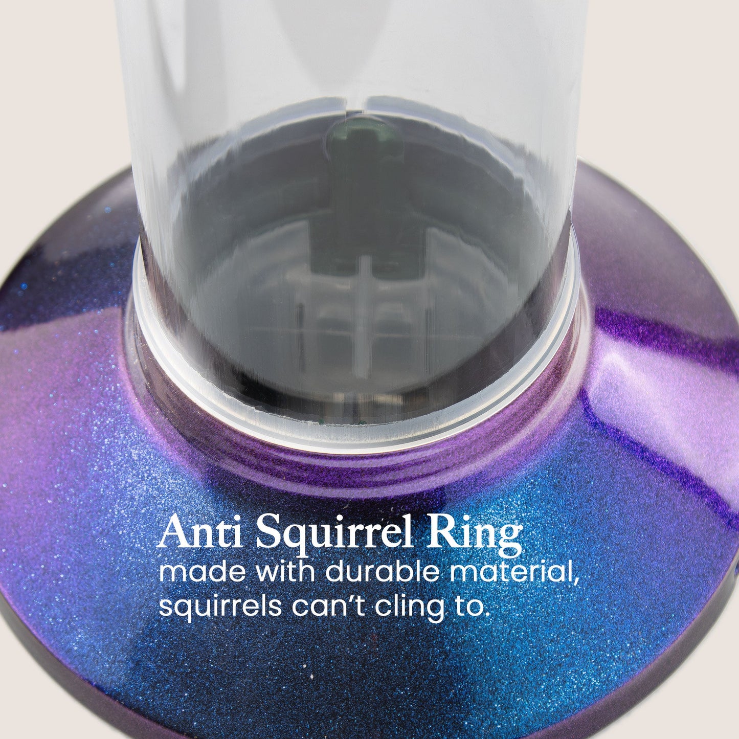 Squirrel Proof Bird Feeder | Metal Hanging Feeder | Weatherproof Seed Feeder