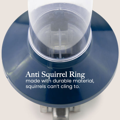 Squirrel Proof Bird Feeder | Metal Hanging Feeder | Weatherproof Seed Feeder