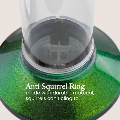 Squirrel Proof Bird Feeder | Metal Hanging Feeder | Weatherproof Seed Feeder