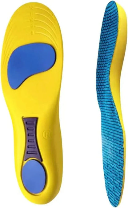 Orthopaedic Shock-Absorbing Breathable Insoles – Foot Support & Comfort